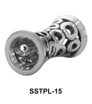 Hollow Circles Plugs and Tunnels SSTPL-15